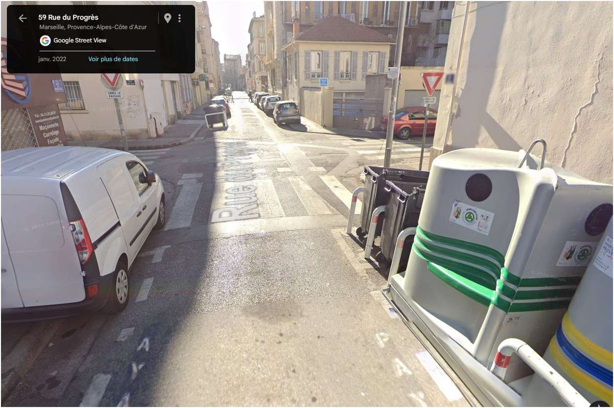 Poubelles et stationnement